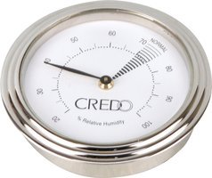 Credo Humidor Accessories Hygrometer Chrom (596091)
