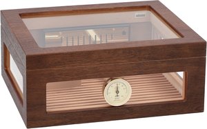Zigarrenzubehör Humidor  Adorini Medium Deluxe Walnut (für 75 Zigarren) (15261)