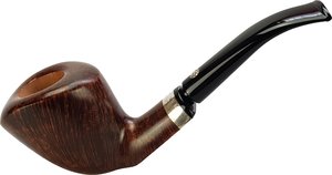 Pfeifen Freehand Pfeifen  Mastro de Paja (MDP#4) braun Bent Dublin (interne Nr. 10250)