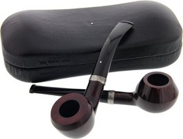 Pfeifen Serienpfeifen  Dunhill Pipes 1920´s Art Deco Set Bruyere (24/40)