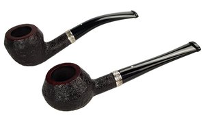 Pfeifen Serienpfeifen  Dunhill Pipes 1920´s Art Deco Set (24/50) Shell Briar 15391