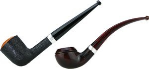 Pfeifen Serienpfeifen  Dunhill Pipes Mary Dunhill Pipe Set - Chestnut und Shell Briar (105)