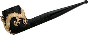 Pfeifen Serienpfeifen  Dunhill Pipes No. 4103 Shell Briar Dragon Gold (Nr. 260)