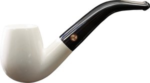 Rattray's White Goddess (Meerschaum) Bent Smooth