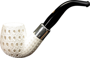 Pfeifen Serienpfeifen  Rattray's Bent Carved Silver