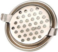 Pfeifenzubehör Pfeifenpflege  Classic silber zum Aufklemmen 28mm (010378)