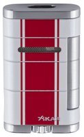 Zigarrenzubehör Feuerzeug  Xikar White & Red (533HPWR)