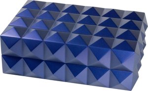 Colibri Quasar Humidor Desktop blau (562604) für ca. 45 Zigarren