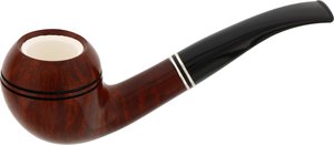 Pfeifen Serienpfeifen  Vauen Modell 7008N Normalbissmundstück (ohne Umkarton)
