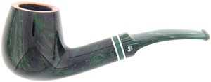 Pfeifen Serienpfeifen  Big Ben two-tone green Modell 302 polish nature top