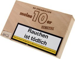 Zigarillos Deutschland  Meine 10er Sumatra (92928)