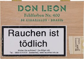 Don Leon Classic Fehlfarben Nr. 400 Brasil Cigarillos (16371)