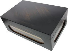 Zigarrenzubehör Humidor  Angelo braun matt inkl. Acrylpolymer-Befeuchter (920026)