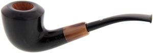 Pfeifen Freehand Pfeifen  Ascorti Nera with horn bent