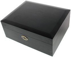 Zigarrenzubehör Humidor  Daniel Marshall Schwarz für 65 Zigarren (20065.5k)