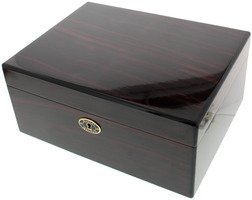 Zigarrenzubehör Humidor  Daniel Marshall Macassar Ebony für 100 Zigarren (30100.2k)