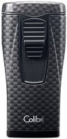 Zigarrenzubehör Feuerzeug  Colibri carbondesign schwarz (295310)