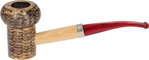 Pfeifen Serienpfeifen  Missouri Meerschaum Patriot BENT Royal red (ohne Filter)