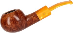 Pfeifen Freehand Pfeifen  Mastro Beraldi DIplomat Glatt Braun