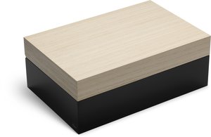 Zigarrenzubehör Humidor  Zino Z 80 Eiche und schwarz lackiert (51000261)