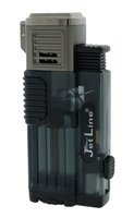 Zigarrenzubehör Feuerzeug  Jet Line Black (47-530-16)