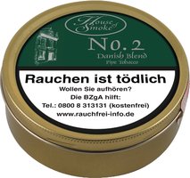 Tabak Pfeifentabak  House of Smoke No. 2 Danish Blend 50g Dose (78886)