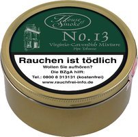 Tabak Pfeifentabak  House of Smoke No. 13 Virginia-Cavendish Mixture 100g Dose (ehemals Master´s Pleasure) 74621
