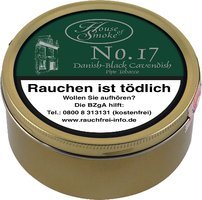 Tabak Pfeifentabak  House of Smoke No. 17 Danish-Black Cavendish 100g Dose (ehemals Dreamer´s Pleasure) 74611