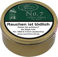 Tabak Pfeifentabak  House of Smoke No. 7 Golden Virginia 100g Dose (61582)