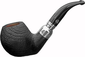 Rattray's Pipe of the Year (POTY) 2022 sandgestrahlt schwarz (SB-BK) (15589)
