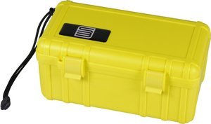 Zigarrenzubehör Humidor  Passatore S3 acryl gelb für ca. 10-15 Zigarren (560862)