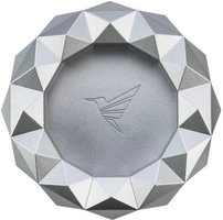 Zigarrenzubehör Aschenbecher  Colibri round silver metallic (524742)