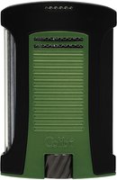 Zigarrenzubehör Feuerzeug  Colibri schwarz/grün (293164)