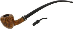 Pfeifen Freehand Pfeifen  Neerup Group 4 Churchwarden (Nr. 29) mit kurzem Zusatzmundstück