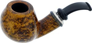 Pfeifen Freehand Pfeifen  Neerup Harvest Moon Group 3 (Nr. 3) Ebonit Silber