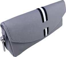 Pfeifenzubehör Pfeifentaschen  Guy Janot 1er grey Saffiano (6514)
