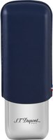 S.T. Dupont Zigarren Etui Metall 2er bleu/chrome (183014)