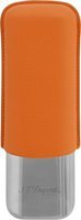 Zigarrenzubehör Etui  S.T. Dupont 2er orange/chrome (183266)