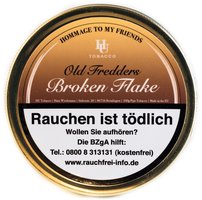 HU Tobacco Hommage to my friends Old Fredder´s Broken Flake 100g Dose