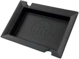 Kristoff Zigarrenascher schwarz mit 2 Ablagen