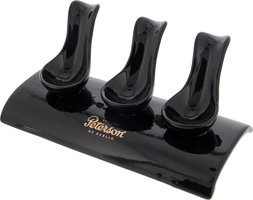 Pfeifenzubehör Pfeifenständer  Peterson 3er schwarz glänzend