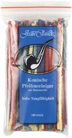 Pfeifenzubehör Pfeifenreiniger  Jean Claude aus Baumwolle konisch BUNT 100 Stk. (010053)