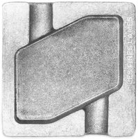 Zigarrenzubehör Aschenbecher  Les Fines Lames Dyad Raw Aluminium (2 Ablagen)