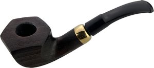 Pfeifen Serienpfeifen  Anton Pipes Facet Bent Brown sandblast