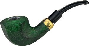 Anton Pipes Ahorn (Maple) Pfeifen Facet Bent Green sandblast