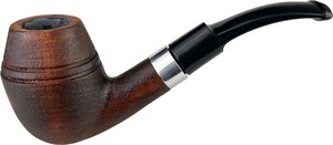Pfeifen Serienpfeifen  Anton Pipes Rhodesian B Brown sandblast