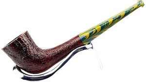 Pfeifen Freehand Pfeifen  Ashton Pipes sandblast XX Brindle Dublin (6542)