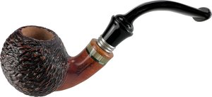 Pfeifen Freehand Pfeifen  Stefano Santambrogio Bent rustiziert big (interne Nr. 148)