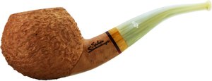 Pfeifen Freehand Pfeifen  Stefano Santambrogio Rustic  Natural big (interne Nr. 239)