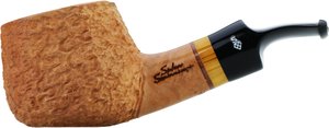 Pfeifen Freehand Pfeifen  Stefano Santambrogio Rustic  Natural big (interne Nr. 241)